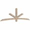 Ekena Millwork Alberta Smooth Timber Gable Bracket, Douglas Fir, 108"W x 31 1/2"H x 3 1/2"D x 3 1/2"F, 7/12 Pitch GBW108X31X0404ALB00SDF - alternate 4